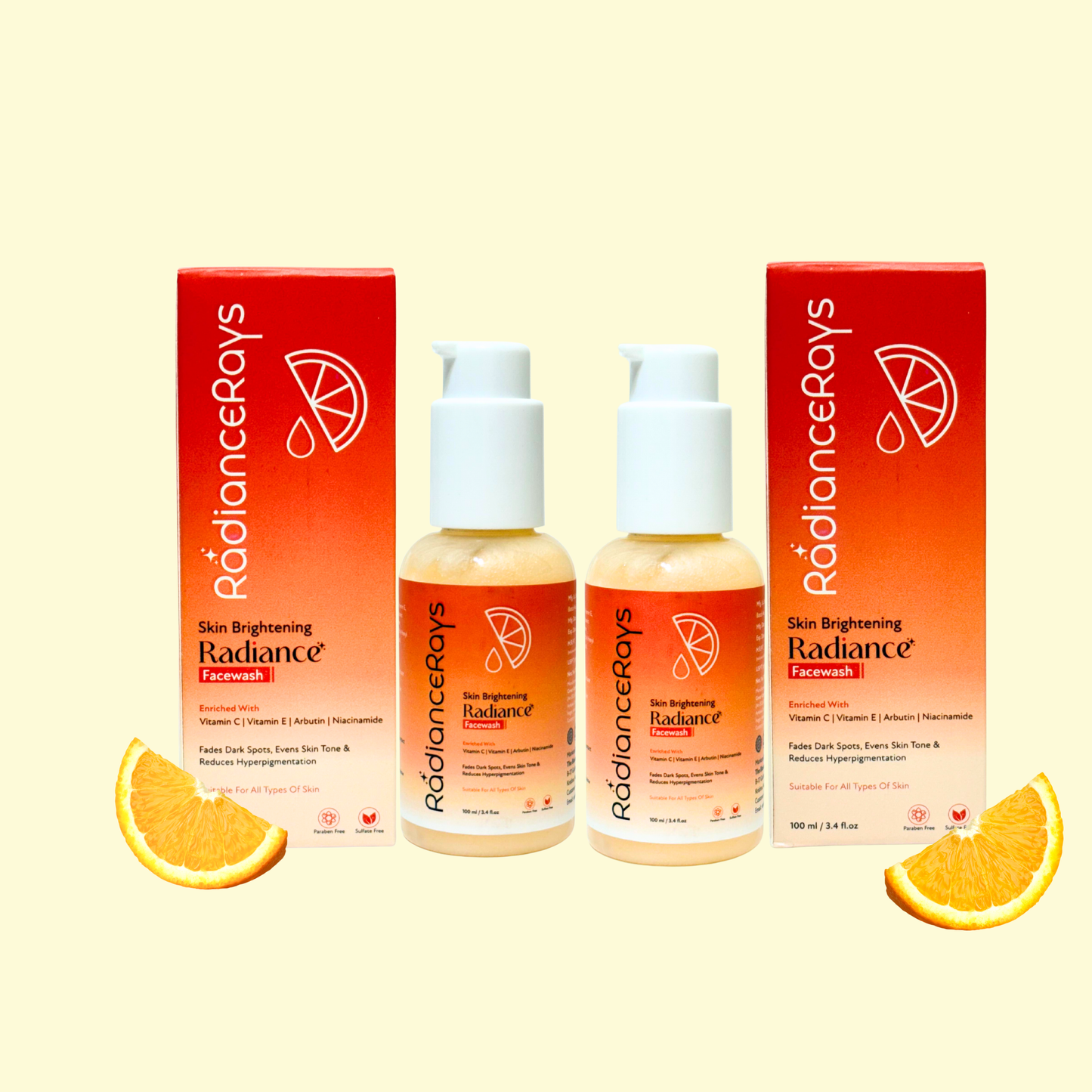 Orange Extract Facewash Combo